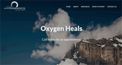 Desktop Screenshot of bayareahyperbarics.com